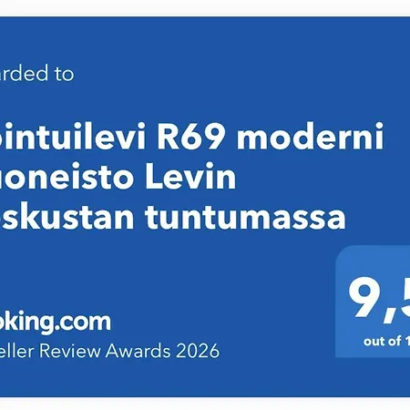 Sointuilevi R69 Moderni Levin Keskustan Tuntumassa 레비